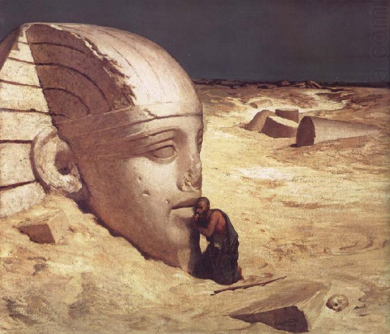 The Questioner of the Sphinx, Elihu Vedder
